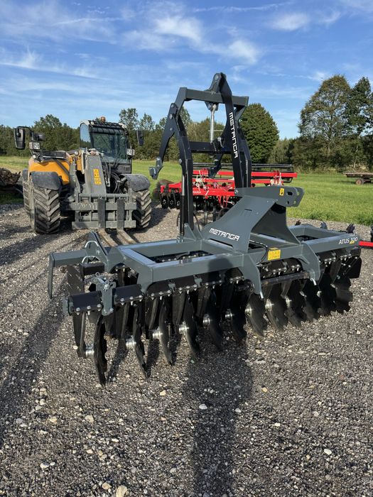 Agragat talerzowy brona metanga ATUS 2,5 2,7 3,0m staltech tolmet AT