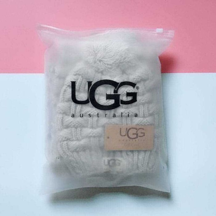 Зимняя шапка + шарф UGG