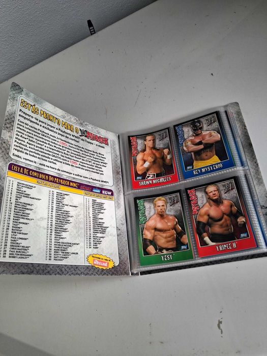 Caderneta com o Jogo “Payback”  O jogo de Cartas do Jornal Record 2006