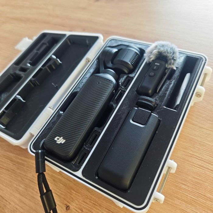 Etui / box do DJI Osmo Pocket 3 - wydruk 3D PETG + TPU