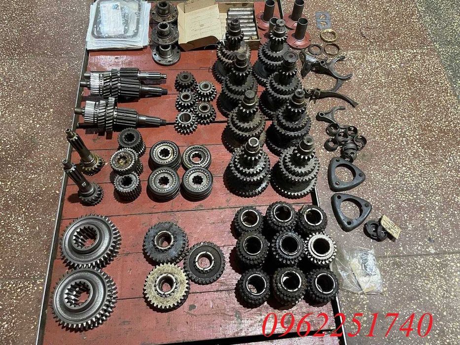 Шестерні коробки, вали, прокладки Газ 53, Газ 3307, Газ 52, Паз