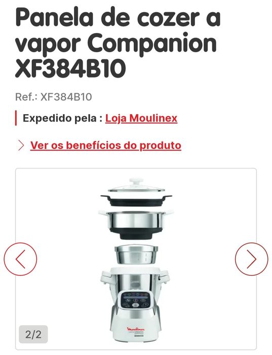 Vendo conjunto Moulinex Companion