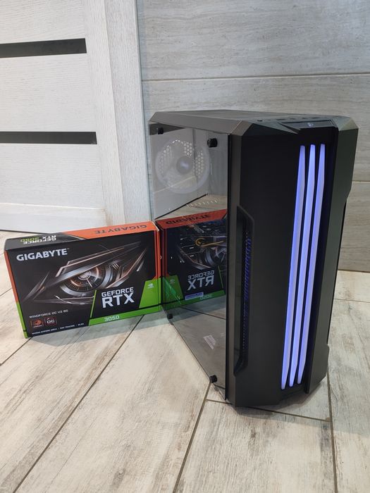 ‼️ИГРОВОЙ ПК | Ryzen 5 5500 + RTX 3050 8GB ‼️| HyperX fury ddr4 16gb 3200mhz‼️ | Идеал ‼️