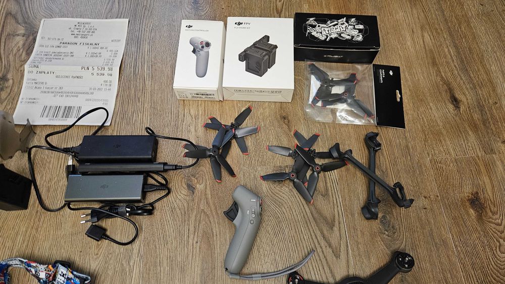 DJI FPV Fly More Combo drugi dron gratis 4 baterie