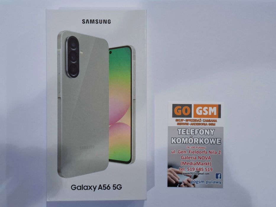 Samsung A56 5G 256GB, Kolor: Biały, Puławy Galeria NOVA