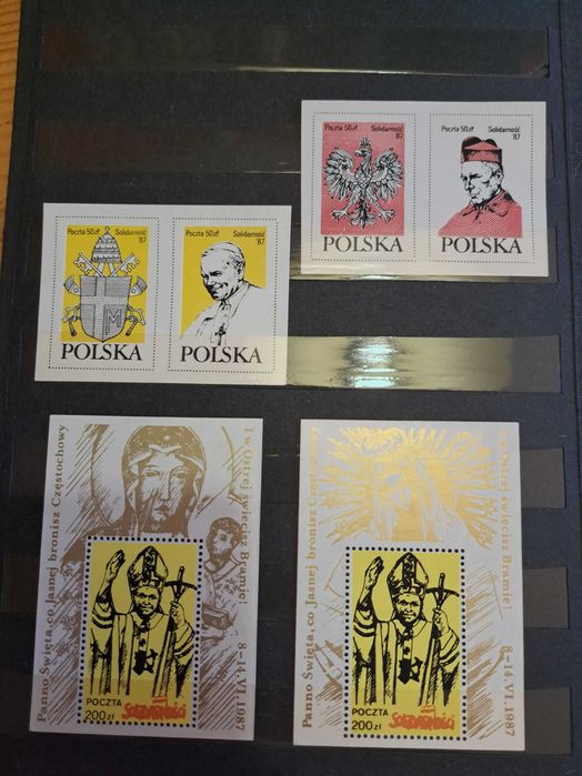 Znaczki kolekcje