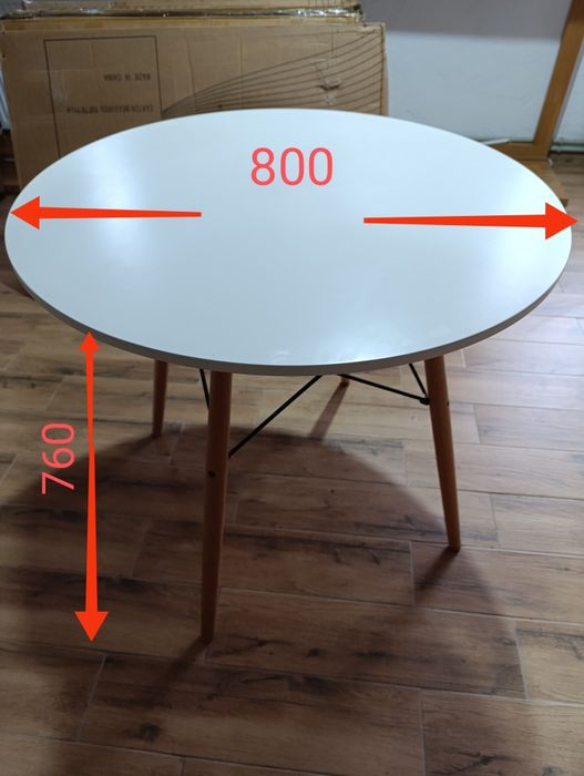 Стіл обідній круглий. Стіл. 80 см