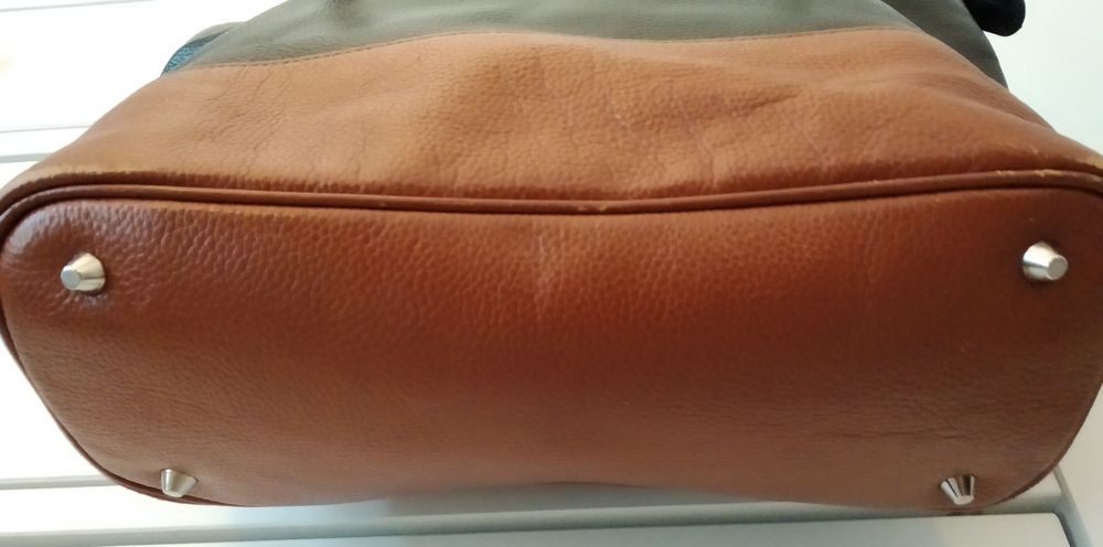 Torebka Wittchen czarno-brązowa skóra