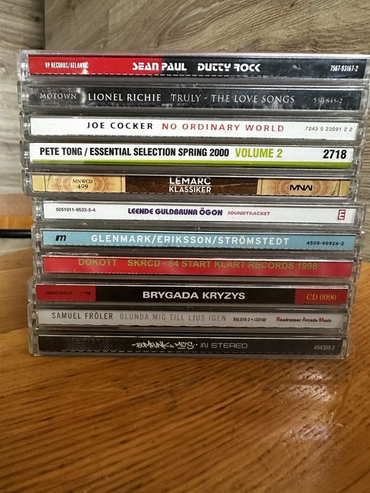 Zestaw plyt cd w dobrym stanie