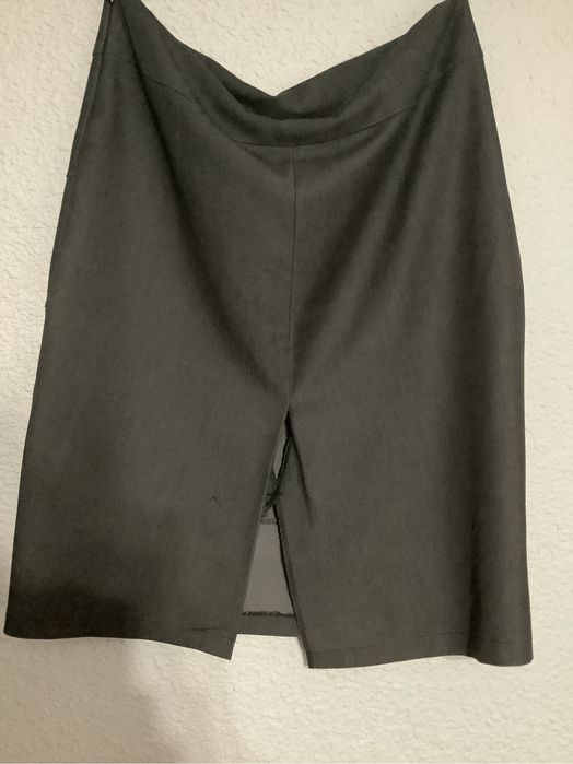 Spódnica midi grafitowa 46/48