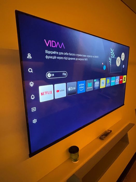 Телевізор 2022 р Hisense 58 дюймів