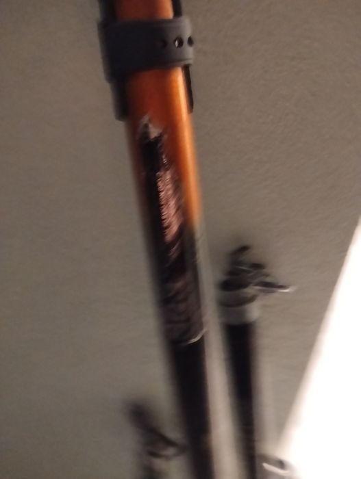 Três Canas de pesca e respetivo material de pesca