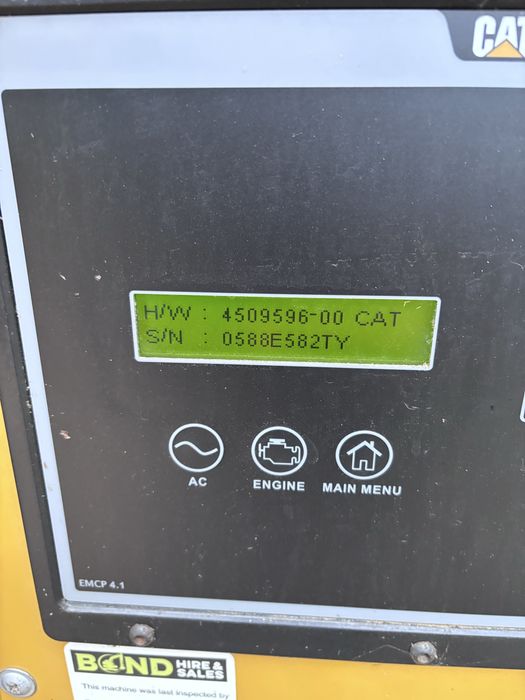 Generator CAT DE110E2