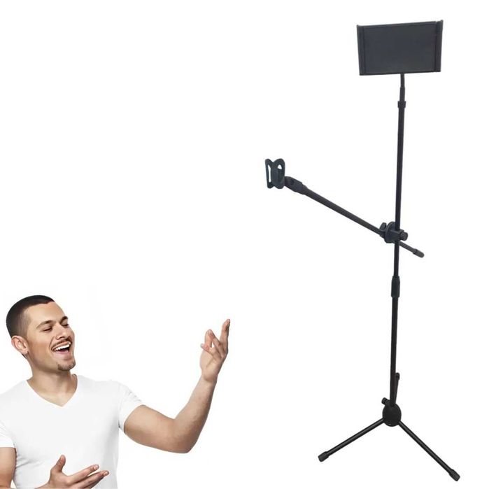 Suporte de Microfone e de Telemóvel/Tablet (NOVOS)