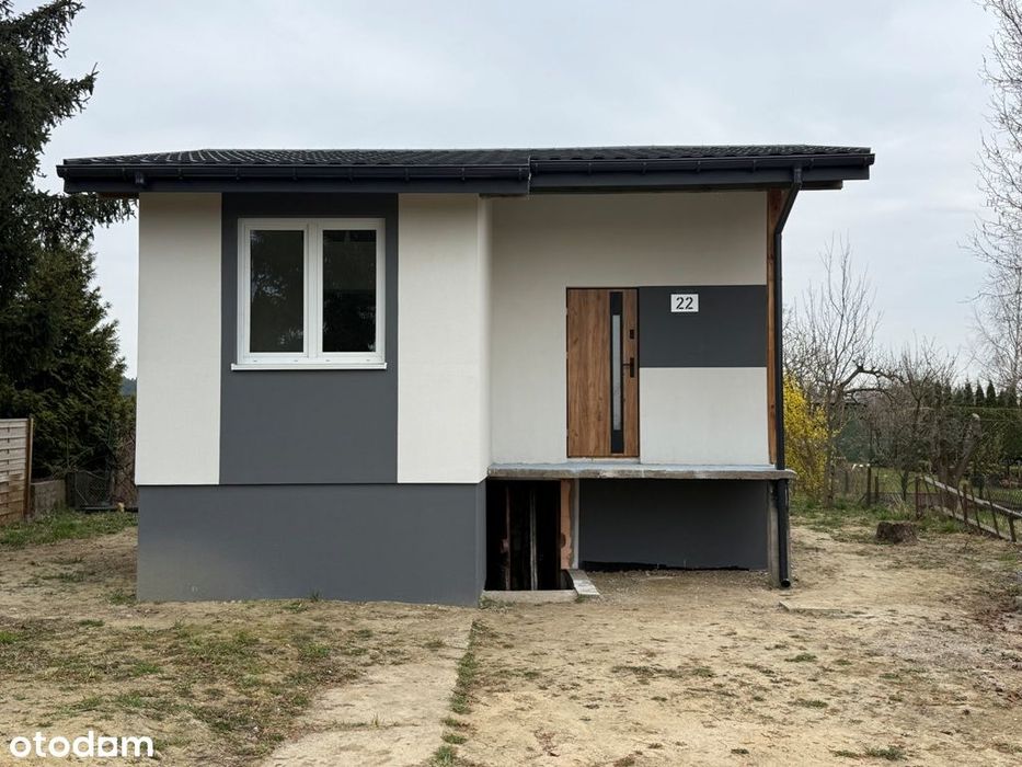 Na sprzedaż działka ROD z domkiem po całkowitym remoncie