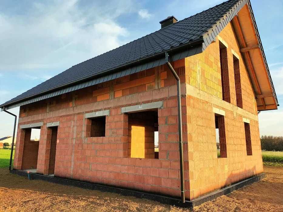 Ostrów Wlkp. dom nowy stan surowy otwarty na działce klienta 259.000 !