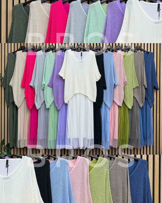 Komplet.damski ,sukienka i sweter