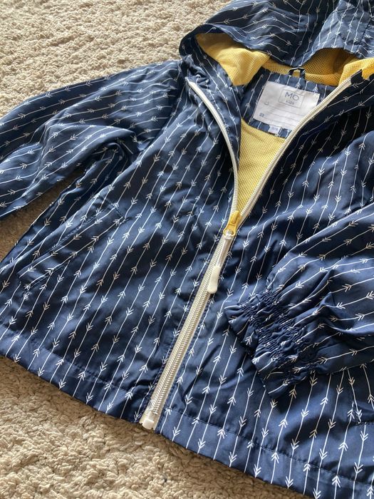 Corta Vento Impermeável MO Kids, Azul escuro 3-4 Anos