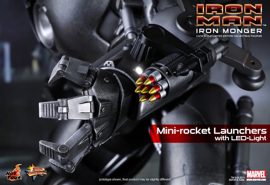 Фигурка 1/6 hot toys mms 164 IRON MAN – IRON MONGER