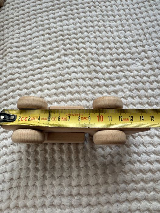 Drewniane autka autko samochodziki samochodzik Lupo ludziki