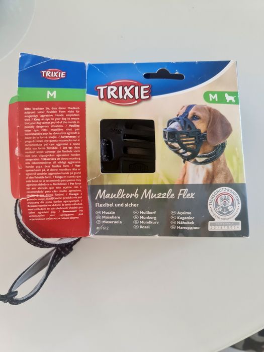 Новий силіконовий намордник Trixie Muzzle Flex (М)