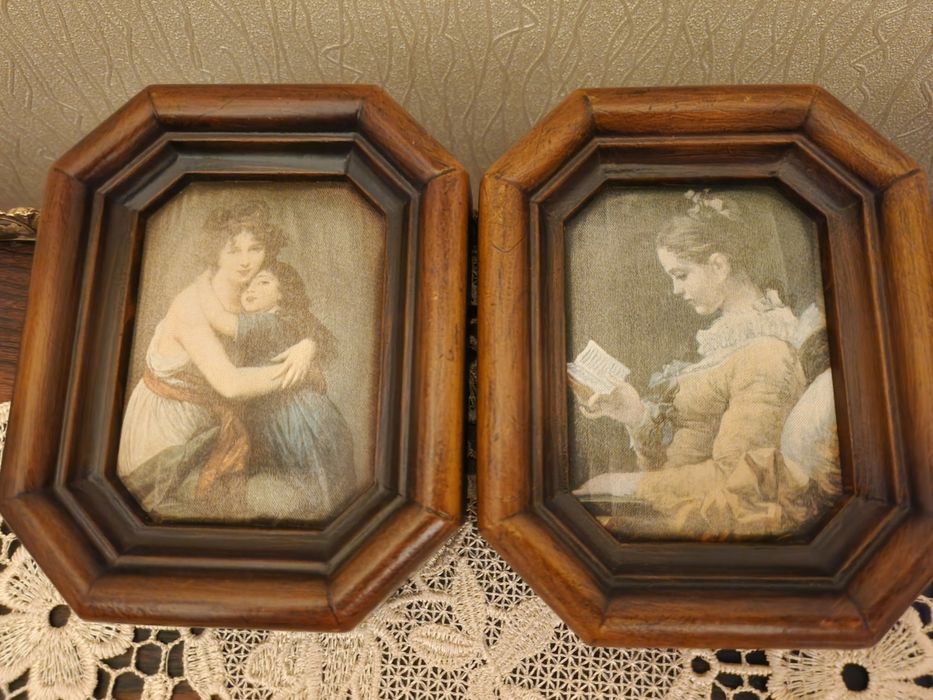 Картина шовкографія. Вінтаж. Картина шелкография.