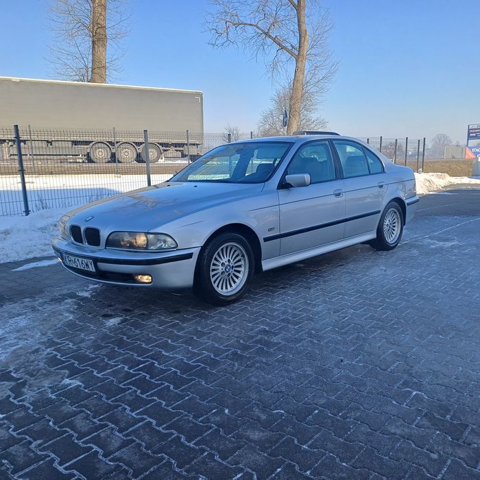 Bmw 520i e39 R6 Skóra alu bogata wersja zdrowa