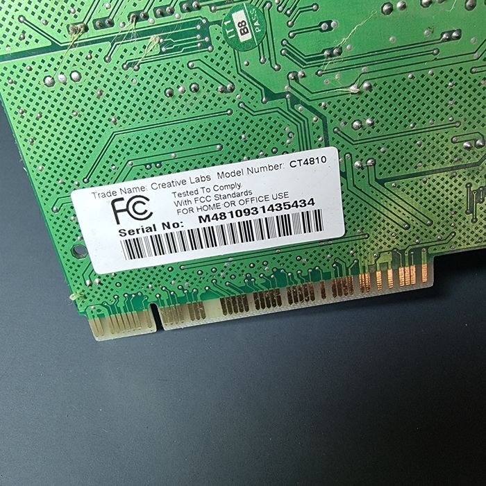 Creative PCI Sound Card64741248230274122