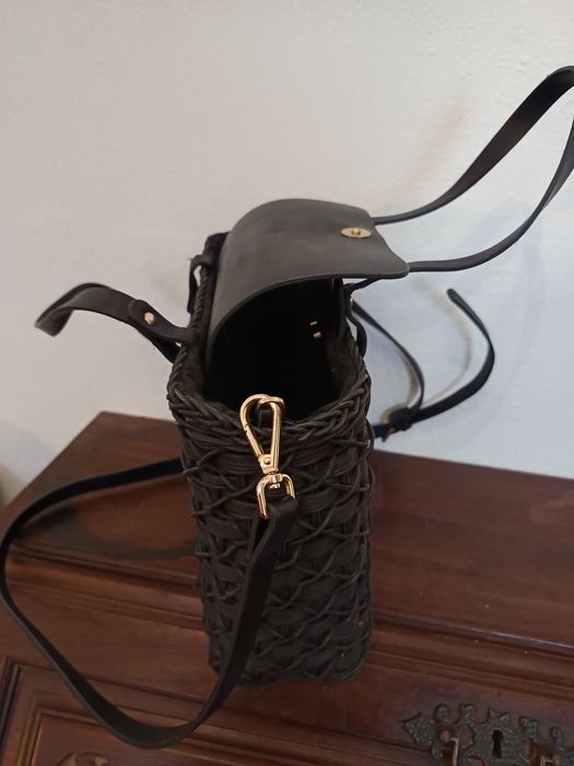 Bolsa de palha da Zara