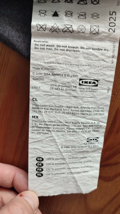 Worki Ikea Bördig 2 sztuki