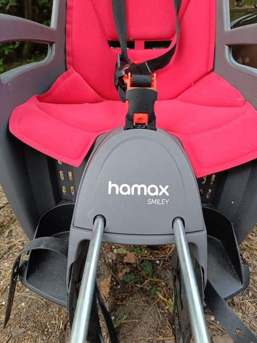 Fotelik  rowerowy Hamax Smiley do 22 kg
