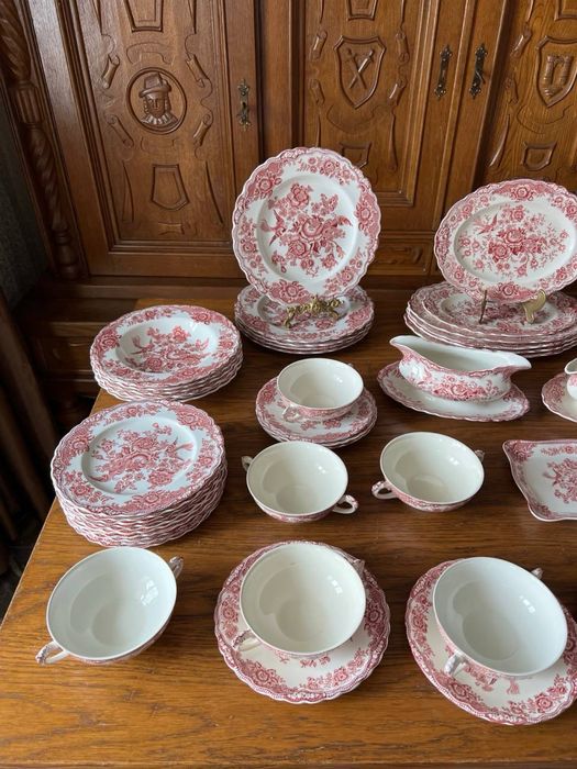 Bristol Crown Ducal.Старовинний англійський сервіз