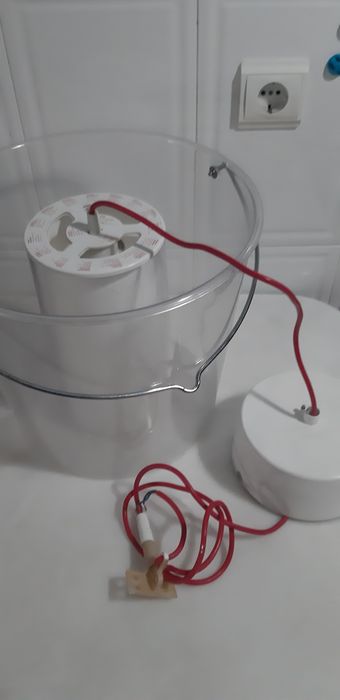 Candeeiro balde Ikea