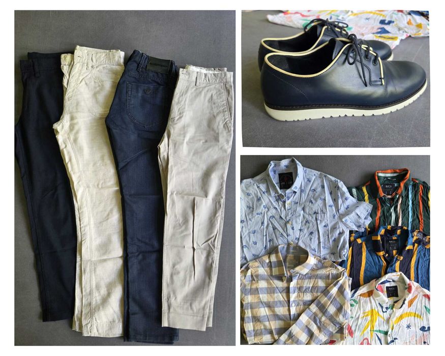 Sapato e Roupas Emporio Armani, Richards, Zara e outros