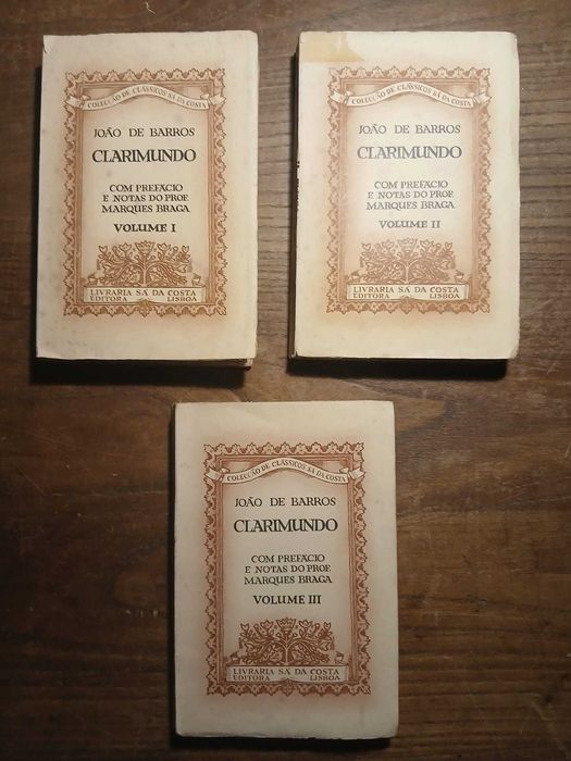 João de Barros, Clarimundo (3 VOL)