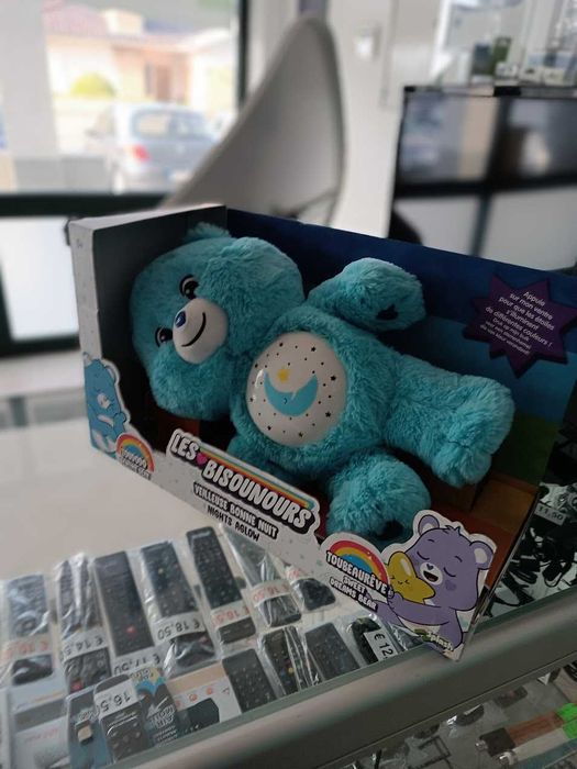 Peluche Care Bears Simba 35 Cm - Ours En Peluche Doux Bleu - Doudou Pour Bébé Dès La Naissance - 4