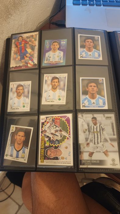 Messi cartas raras