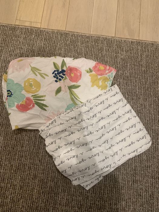 Набір теплоі постільноі білизни для новонародженого