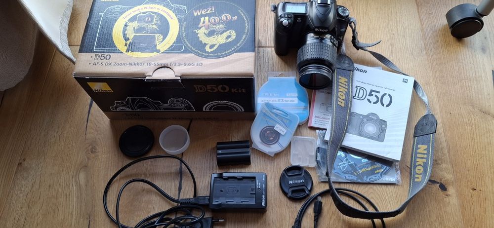 NIKON D50 Kit lustrzanka cyfrowa