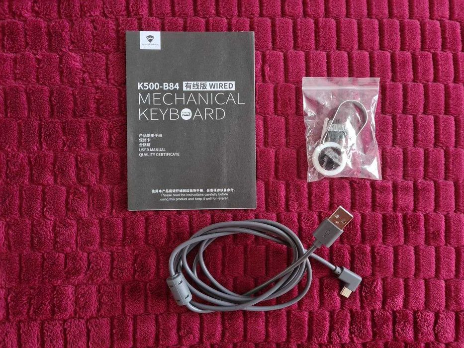 Механічна клавіатура Machenike K500A-B84 brown switch