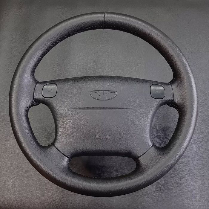 Перетяжка руля в каучуковый термовинил