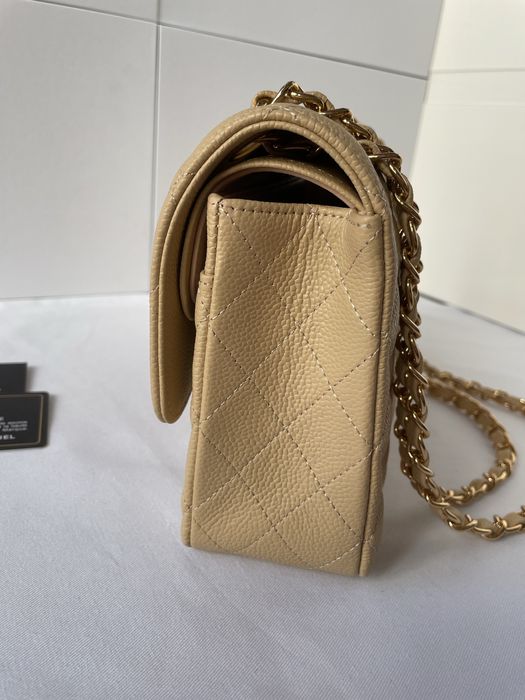 Torebka Chanel Caviar beige