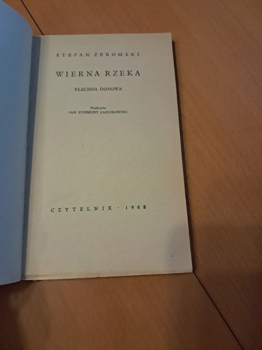 "Wierna rzeka" Stefana Żeromskiego