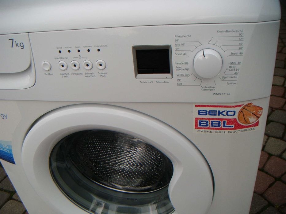 Pralka BEKO 7 kg-1200 obr-BDB Stan!