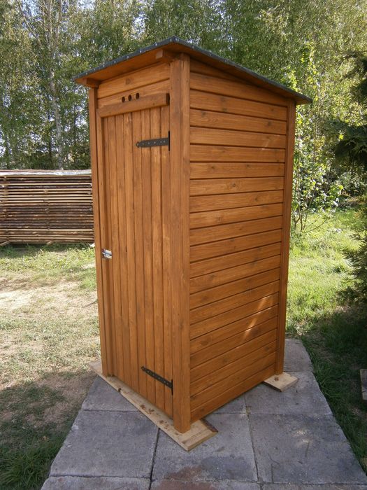Wc drewniane / ogrodowe/ wychodek