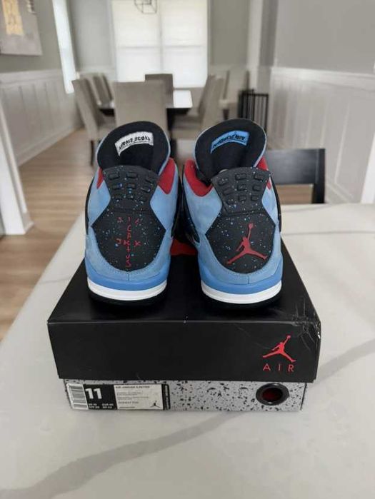 Jordan 4 Retro Travis Scott Cactus Jack R.40