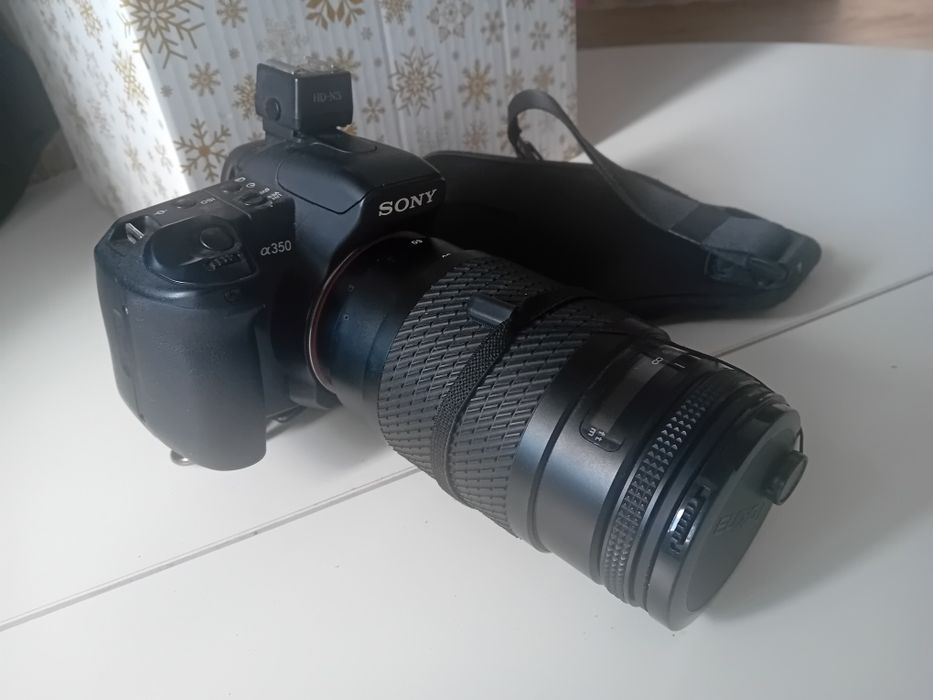 Sony a 350 i obiektyw tokina af 60-300