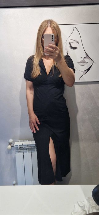 Asos Design bawełniana sukienka rozmiar 36/38