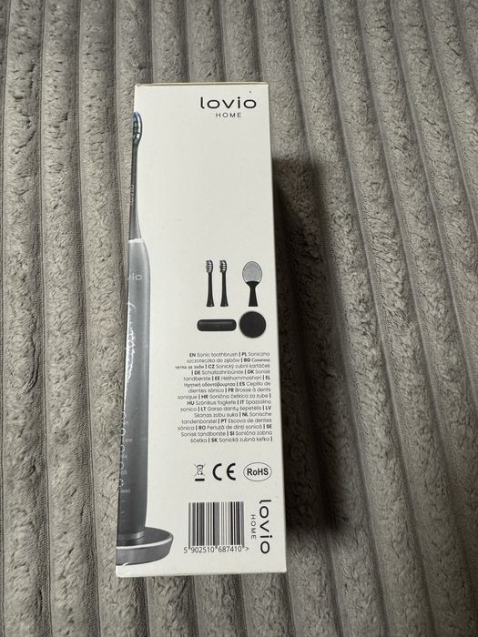 Fabrycznie nowa szczoteczka lovio home sonicprotect pro lvbt124bk