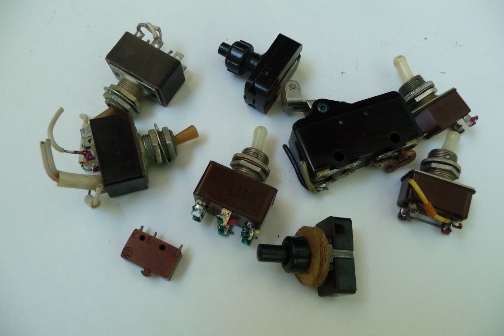 Микропереключатели МП ТП П2Т СССР